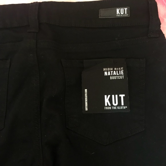 Black Boot Cut Jeans - Picture 5 of 6